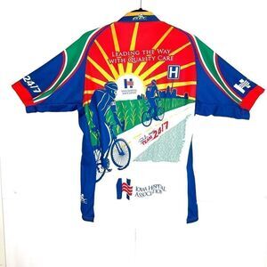 Atac Sportswear Men's iowa Zip Cycling Jersey L